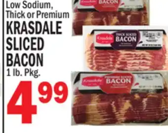 C Town Krasdale sliced bacon offer