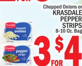 C Town Krasdale pepper strips offer