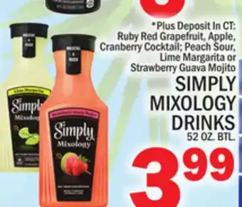 C Town Simply mixology drinks offer