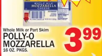 C Town Polly-o mozzarella offer