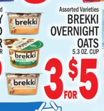 C Town Brekki overnight oats offer