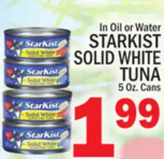 C Town Starkist solid white tuna offer