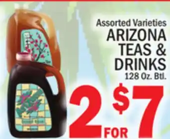 C Town Arizona teas & drinks offer
