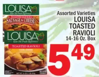 C Town Louisa toasted ravioli offer