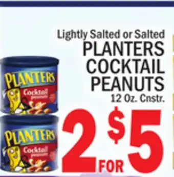 C Town Planters cocktail peanuts offer