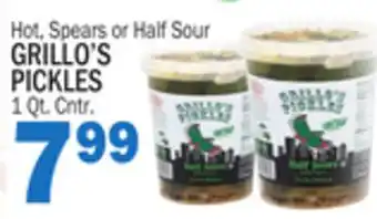 C Town Grillo's pickles offer