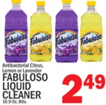 C Town Fabuloso liquid cleaner offer