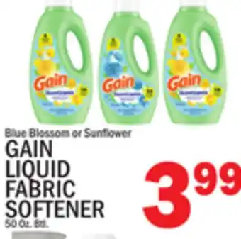 C Town Gain liquid fabric softener offer