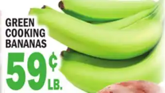C Town Green cooking bananas offer