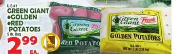 Bravo Supermarkets Green giant golden red potatoes offer