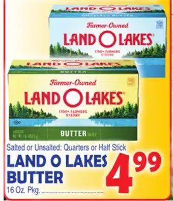 Bravo Supermarkets Land o lakes butter offer