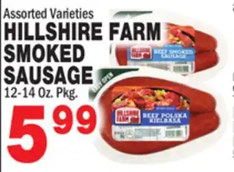 Bravo Supermarkets Hillshire farm smoked sausage offer
