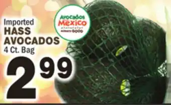 Bravo Supermarkets Hass avocados offer