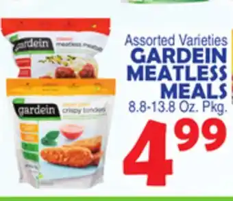 Bravo Supermarkets Gardein meatless meals offer