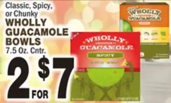 Bravo Supermarkets Wholly guacamole bowls offer