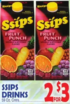 Bravo Supermarkets Ssips drinks offer