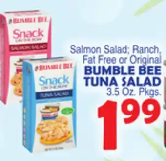 Bravo Supermarkets Bumble bee tuna salad offer