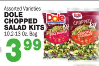 Bravo Supermarkets Dole chopped salad kits offer