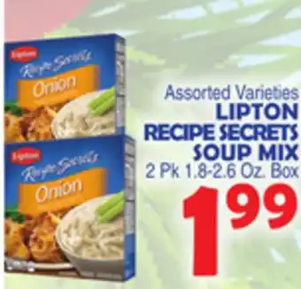 Bravo Supermarkets Lipton recipe secrets soup mix offer