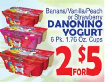 Bravo Supermarkets Danonino yogurt offer
