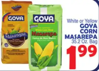 Bravo Supermarkets Goya corn masarepa offer