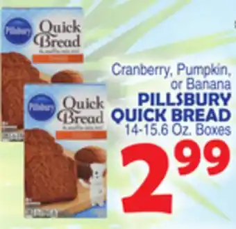 Bravo Supermarkets Pillsbury quick bread offer