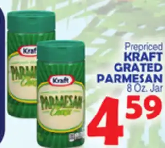 Bravo Supermarkets Kraft grated parmesan offer