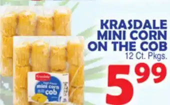 Bravo Supermarkets Krasdale mini corn on the cob offer