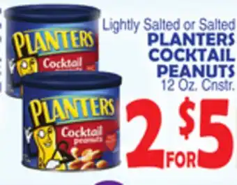 Bravo Supermarkets Planters cocktail peanuts offer