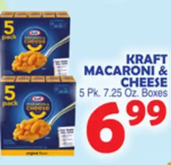 Bravo Supermarkets Kraft macaroni & cheese offer