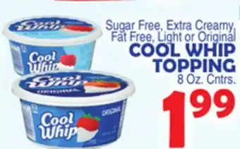 Bravo Supermarkets Cool whip topping offer
