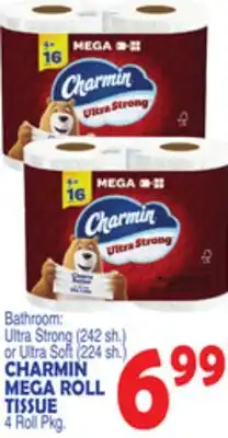 Bravo Supermarkets Charmin mega roll tissue offer