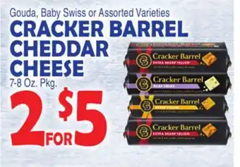 Bravo Supermarkets Cracker barrel cheddar cheese offer