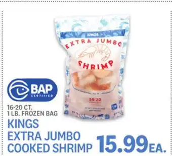 Kings Food Markets Kings extra jumbo cooked shrimp offer