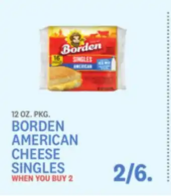 Kings Food Markets Borden american cheese singles offer