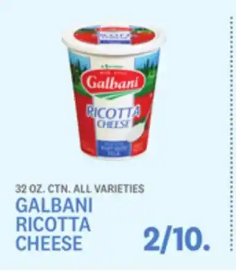 Kings Food Markets Galbani ricotta cheese offer
