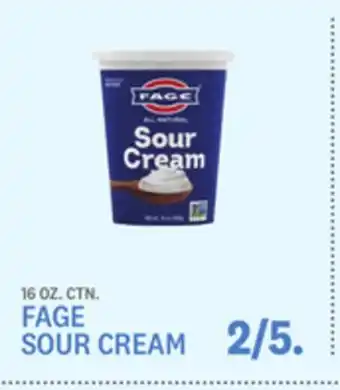 Kings Food Markets Fage sour cream offer