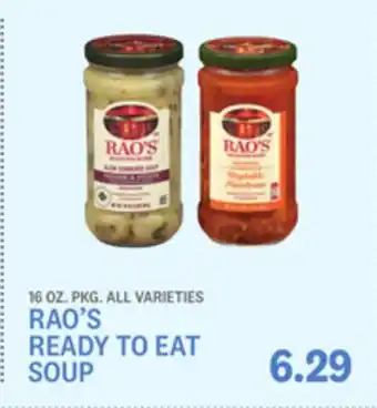 Kings Food Markets Rao's ready to eat soup offer