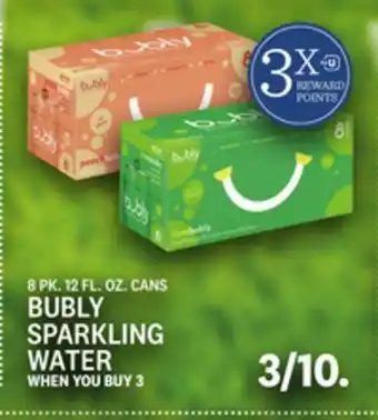Kings Food Markets Bubly sparkling water offer