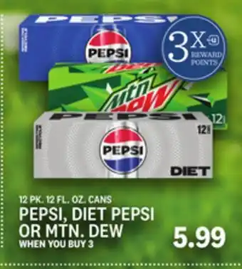 Kings Food Markets Pepsi, diet pepsi or mtn. dew offer