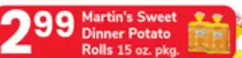 ACME Martin's sweet dinner potato rolls offer