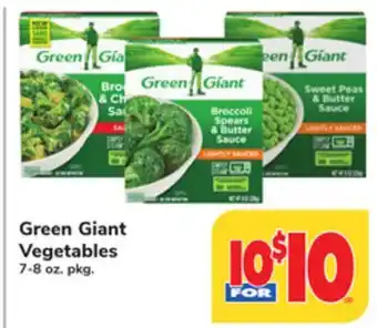 ACME Green giant vegetables offer