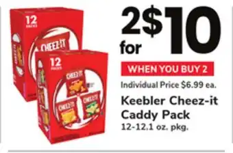 ACME Keebler cheez-it caddy pack offer