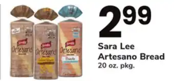 ACME Sara lee artesano bread offer