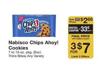 Fairway Store Market Nabisco chips ahoy! cookies offer