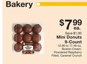 Fairway Store Market Mini donuts 9-count offer