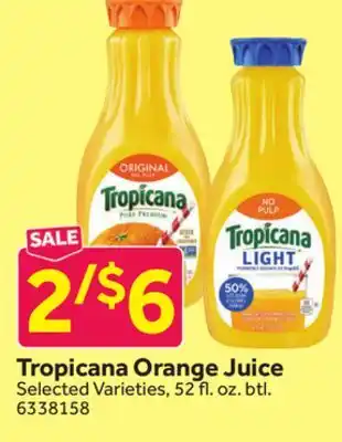 Stop&Shop Tropicana orange juice offer