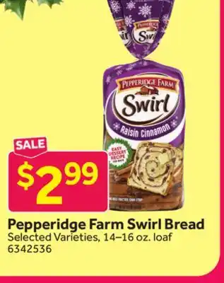 Stop&Shop Pepperidge farm swirl bread offer