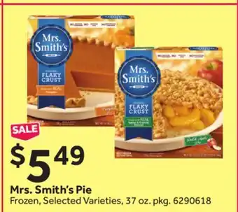 Stop&Shop Mrs. smith's pie offer