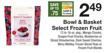 The Fresh Grocer Select frozen fruit offer